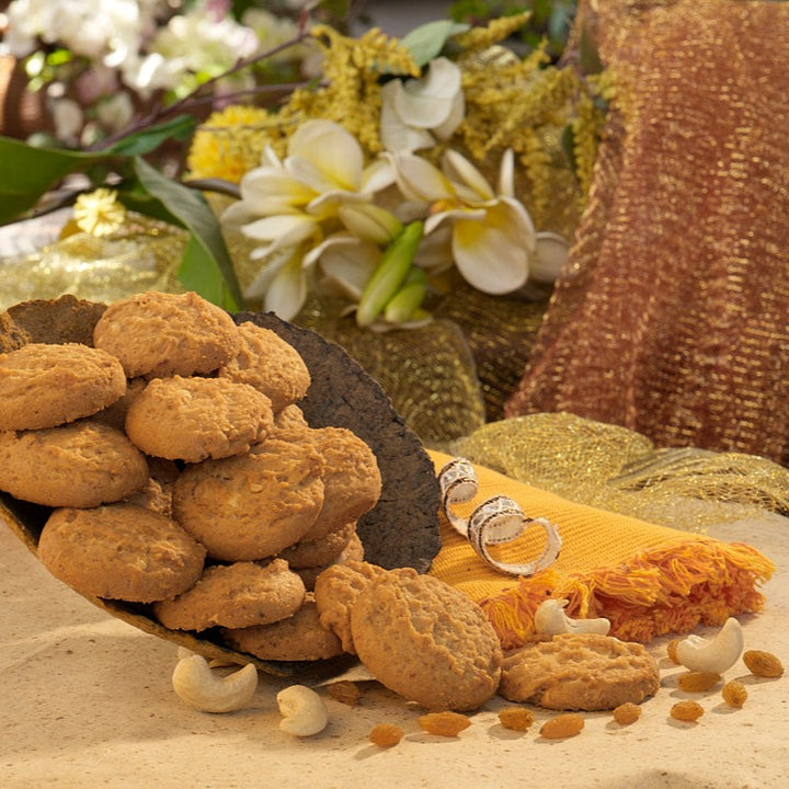 Cashew Raisins Nutribite 100% Wheat Cookies